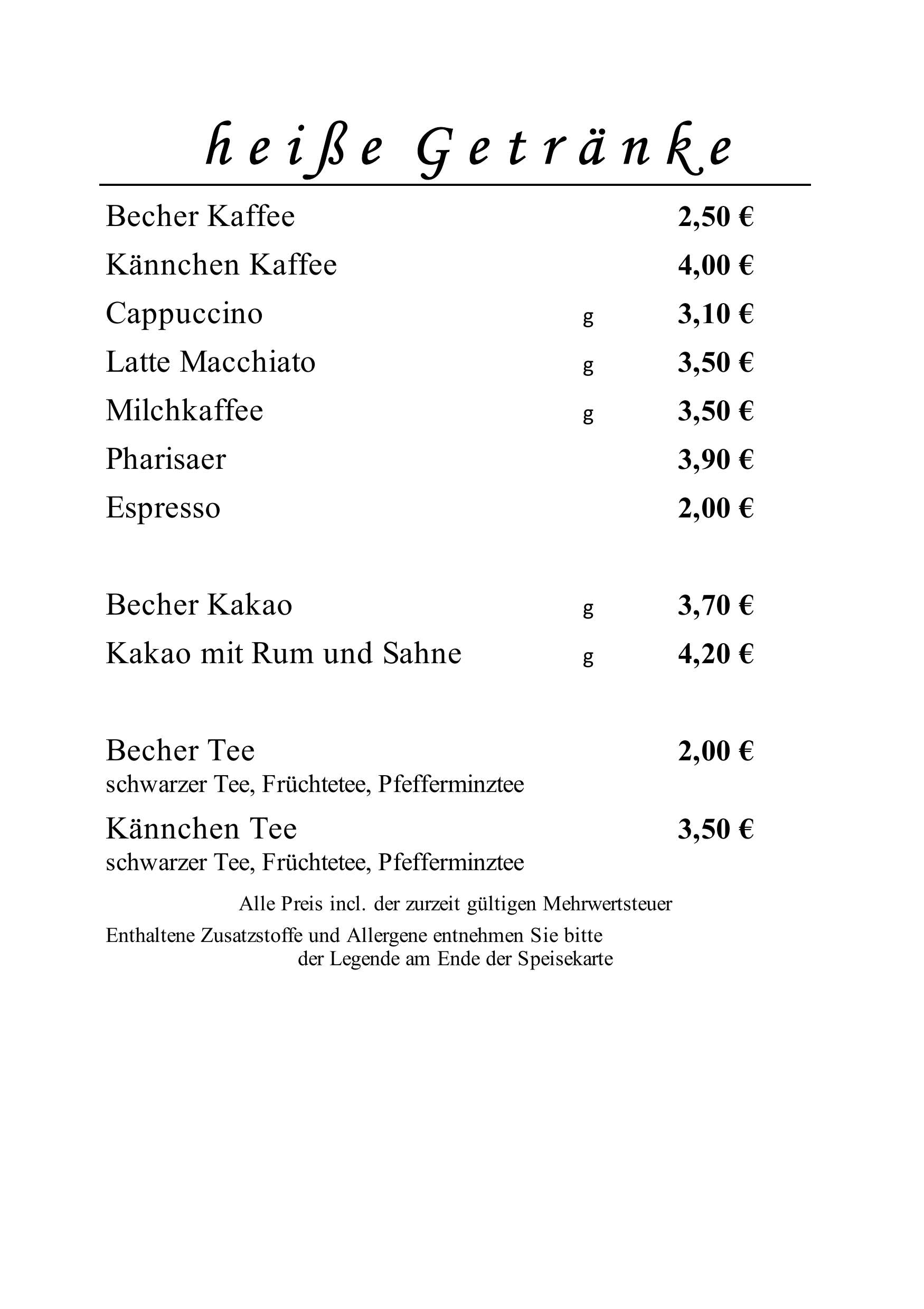 speisekarte buch 2025 2